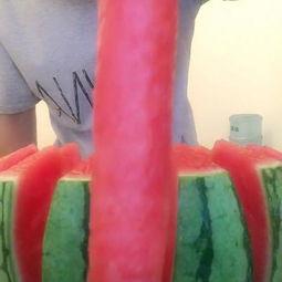 切吃瓜的视频教程